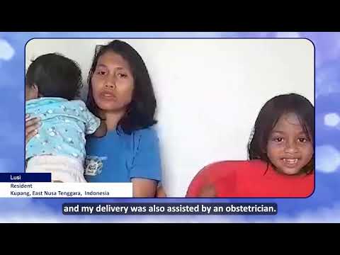 Community health centres in Indonesia play an important role throughout pregnancy