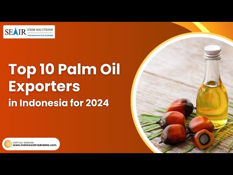Top 10 Palm Oil Exporters in Indonesia for 2024