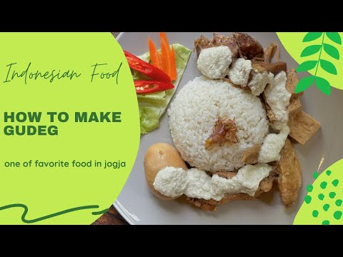 Indonesian food || Gudeg