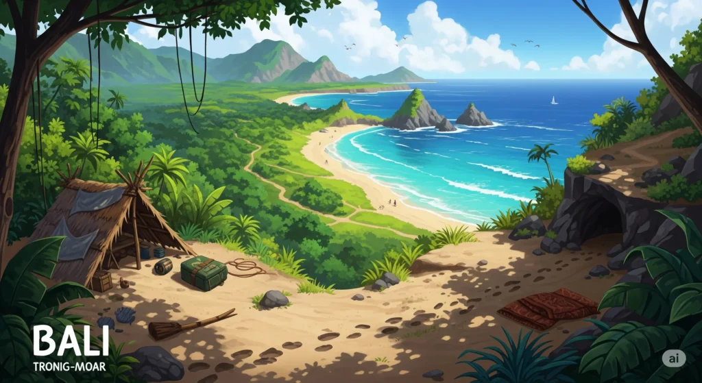 Image about Bali Hidden Coastal Adventures