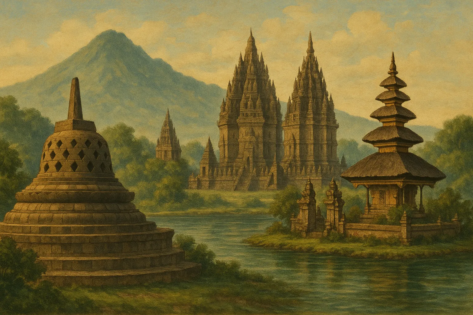 Unraveling Indonesia's Ancient Roots: The Enduring Legacy of Hindu-Buddhist Civilizations 2 Indonesia Temples