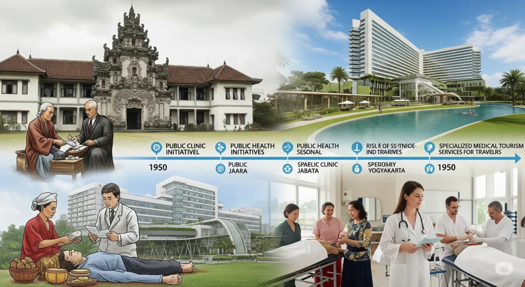 A Historical Overview of Indonesia’s Healthcare System for Expats & Travelers 1 Illustration of A Historical Overview of Indonesia’s Healthcare System for Expats & Travelers